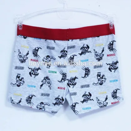Cartoon Boy Shorts Boxer Manufacture In China OEM Children Underwear