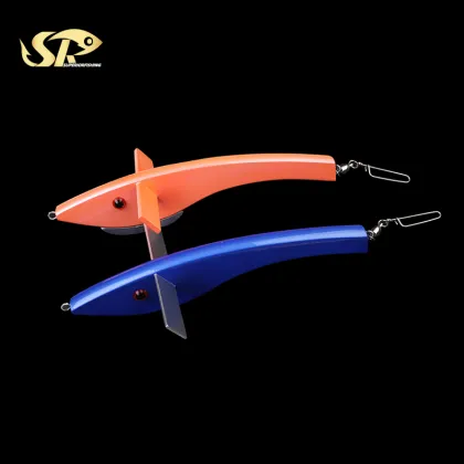SUPERIORFISHING Wooden Teasers - Marlin Trolling Lure for Big Game Fishing