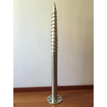 Tornillo de tierra galvanizado para mercados de Singapur