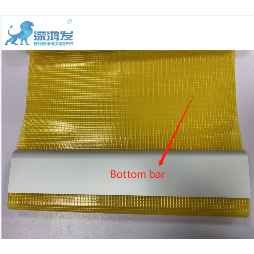 Aluminum alloy bottom bar