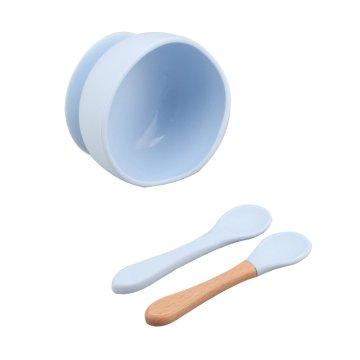 Non-stick Silicone Suction Base Baby Bowl