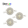 LEDs de alta potência de alta potência de 3W 520-530nm de altura lúmen