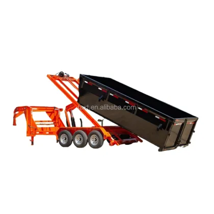 New Roll-Off Gooseneck Dump Trailer for Sale - Cargo & Utility Trailers