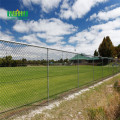 Construction chain link fences