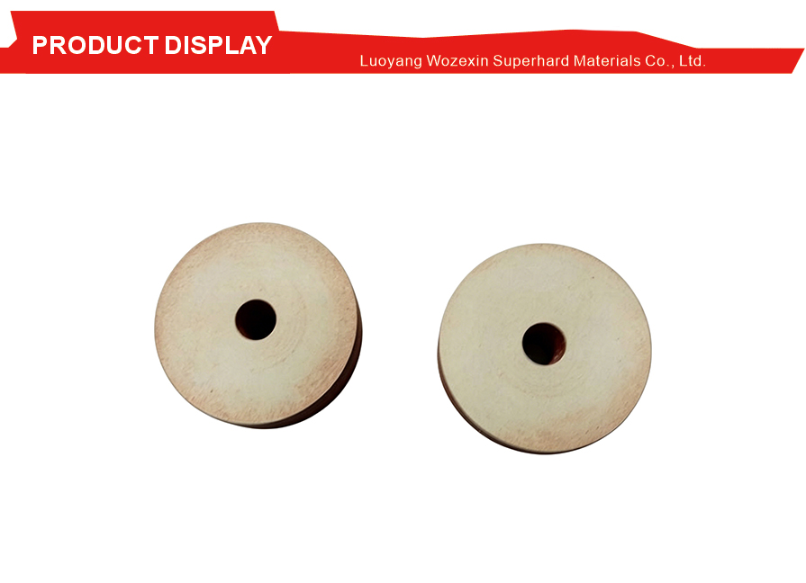 Uniform grain ceramic diamond internal wheel