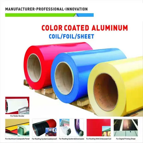 white aluminum flashing coil