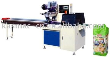 Terminal edge-folding packing machine