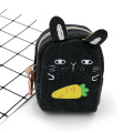 Cute rabbit style canvas coin purse