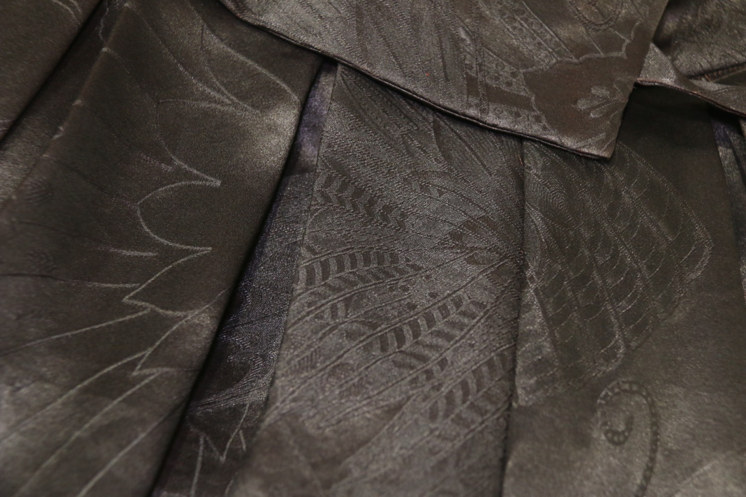 black silk trousers ladies