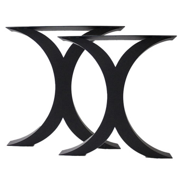 أرجل طاولة صناعية عصرية منحنية مقاس 28 بوصة