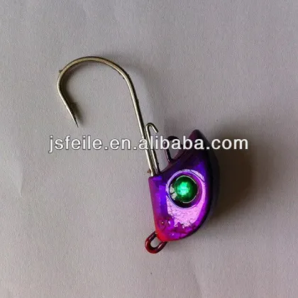 lead head jig it fishes hooks incra jig