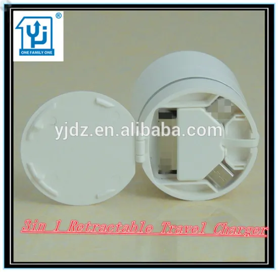 Bestest Portable 3in1 Retractable USB Travel Charger Sockets