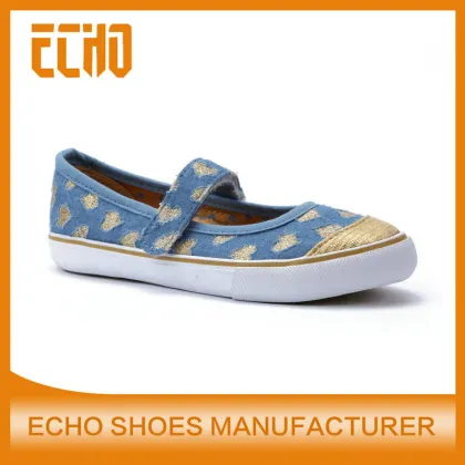 comfortable fancy kids footwear shoes girls canvas shoes