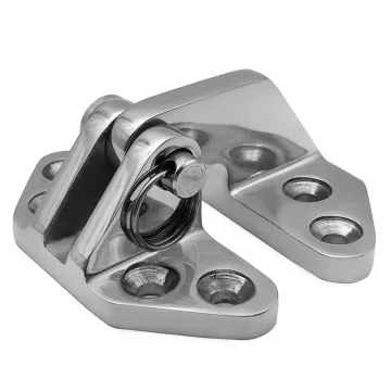 Hot Sale Marine Accessories 316 Stainless Steel Mirror Polished Hinge Casting For Ship Door