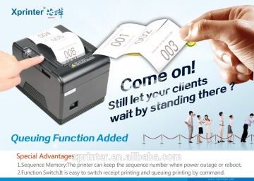 80mm POS Thermal Receipt Printer/Queue function printer