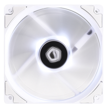 Silent 4Pin PWM White Light 120mm Chassis Fan
