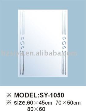 bathroom mirror