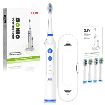 IPX7 Brosse à dents électrique dentaire IPX7 Autorofofing avec charge inductive