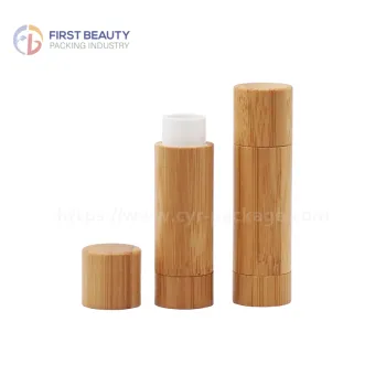 5g Empty Bamboo Lip Balm Tubes