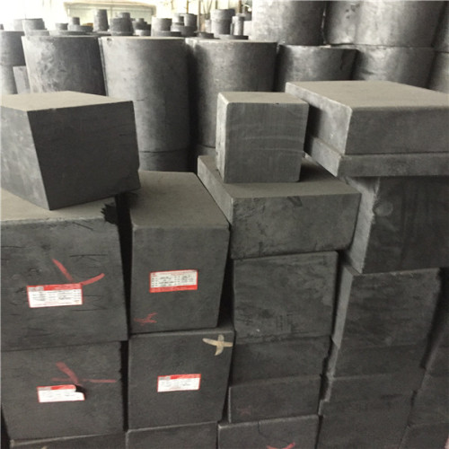 High temperature forged graphite block