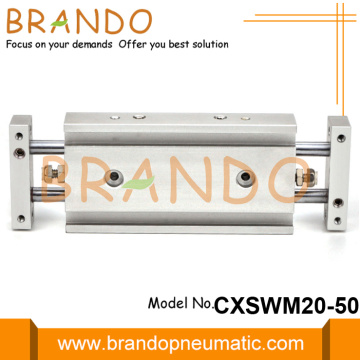 Vérin pneumatique à double tige SMC type CXSWM20-25