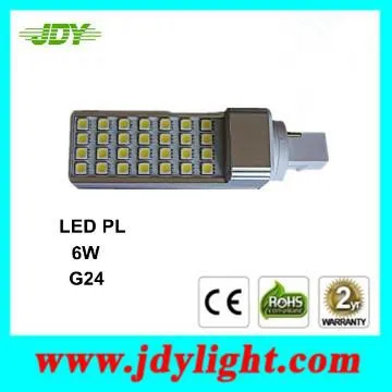 Superstore Light 6W Base G24 LED PL Bulb