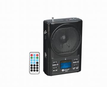 FM radio USB/TF card recording shows the lyrics echo with lithium batteries HongYun  HY-EM5C