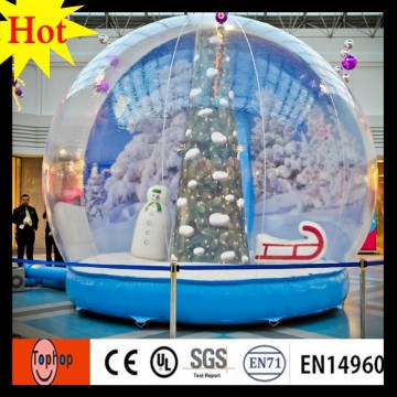 advrtising inflatable christmas custom mini snow globe photo for advertising