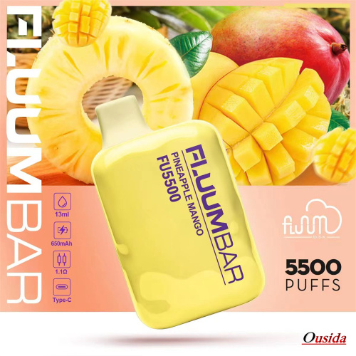 Fluum Bar 5500puffs Thiết bị vape dùng một lần