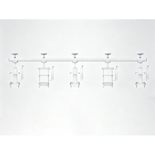 Customizable 4 Bed Shared ICU Ceiling Bridge, Dry Wet Separation, 340° Rotation Intensive Care Pendant