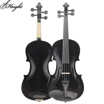 Top Picks: Best Wooden Black Lacquered Violin Made of Linden Plywood for Novice Musicians