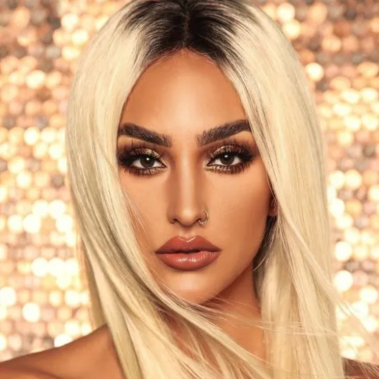 100% Virgin 613 Russia  Blonde Human Hair Full Lace Wig