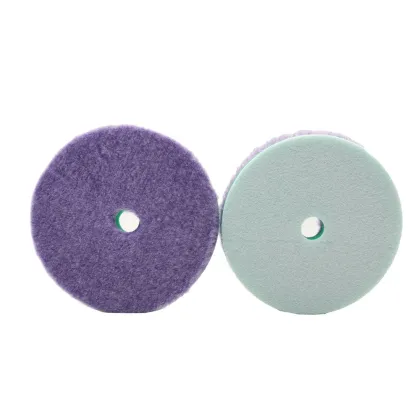6 Inch Purple Wool Buffing Pad for DA Polisher