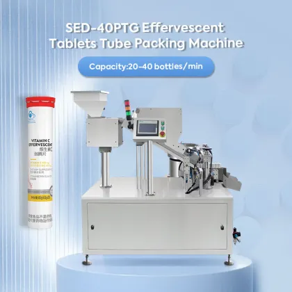 Automatic Tube Filling Machine for Vitamin C Effervescent Tablets
