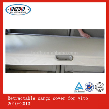 cargo cover retractable FOR MERCEDES Vito 2011-2013 automobile interior parts beige canvas