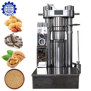Hydraulic Ground Nut & Coconut Oil Extraction Machine - 30~60kg/h Capacity