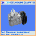 Komatsu parts D85A-21 bulldozer parts air compressor 20Y-979-3111