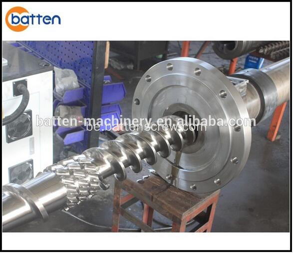 ПП ПЭ экструзія грануляванага шруба і ствала