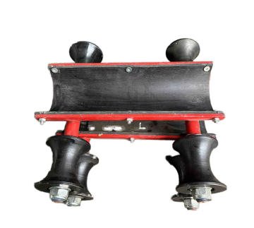 4-1/2" Industrial Pipe Trolley for Oil Pipeline Transportation and Mining Operations