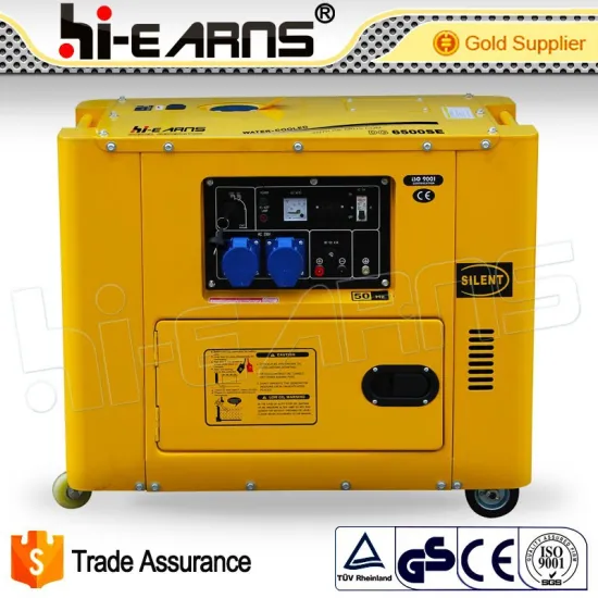 5KW AC single phase output type small silent diesel generator