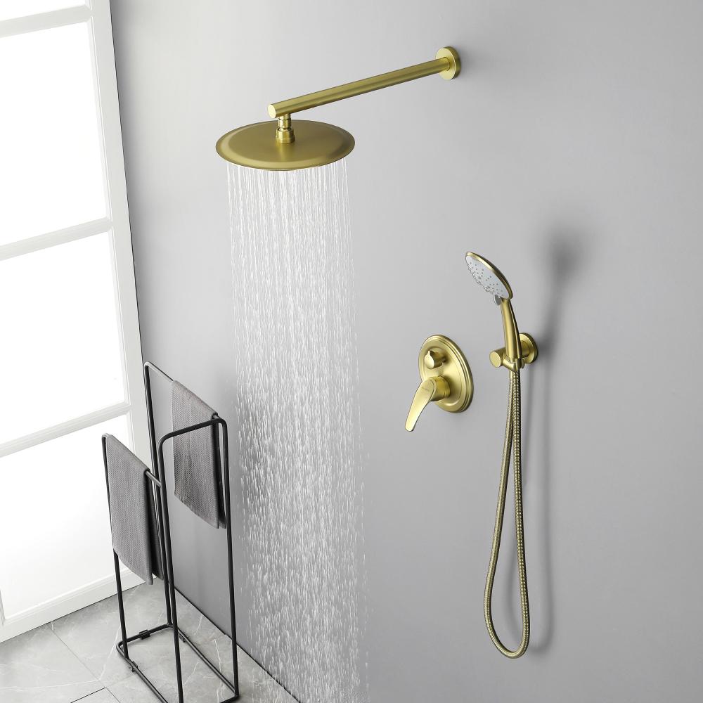 Wall Mounted Shower Set 88040bg 10 4