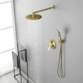 SHAMANDA New Design Brushed Gold Shower Set