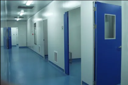 Medical energy saving aluminum clean door