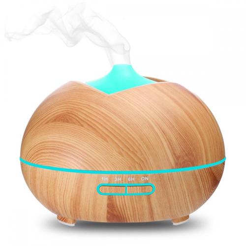 400ml Wood Ultrasonic Portable Cool Mist Aroma Diffuser