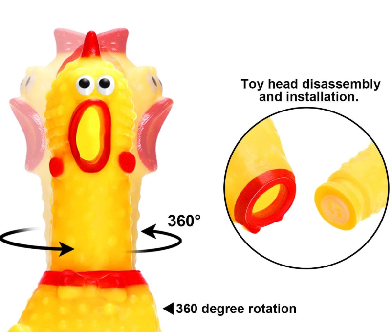 Soft Dog Squeaky Toy