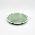 Gekraak glazen keramisch servies groen groen keramisch servies