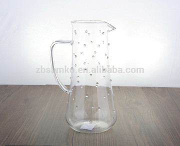 Wholesale High Gualityed High Borosilicate Glass Water Jug 1085ml