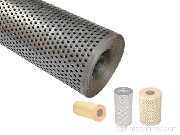 Tubo filtro in acciaio inossidabile per filtri