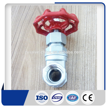 NPT Thread cast Steel Gate Valve with price