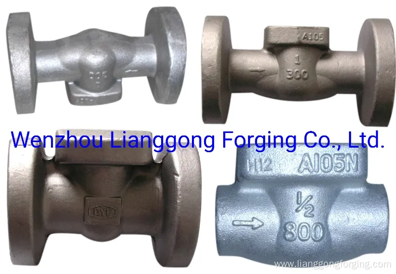 Customized Forging Valve Parts with Carbon Steel A105